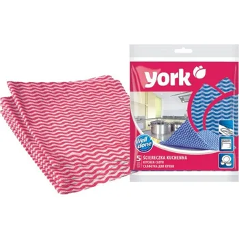 Utěrka kuchyňská mikrovlákno 35x35cm 5ks YORK