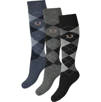HORKA Podkolenky Horka ARGYLE 36-41 3ks