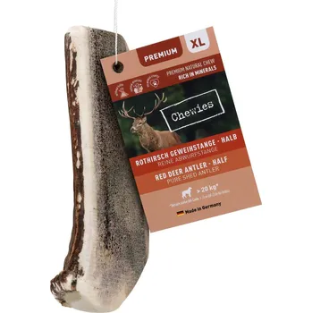 Hračka pro psa Paroží jelení Chewies Geweih - Snack - XL - půlené