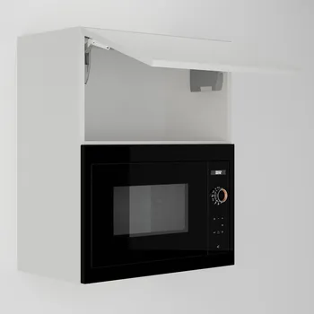 Kuchyňská skříňka Horní skříňka s 1 výklopným dvířkem pro mikrovlnnou troubu 411
