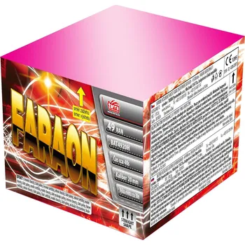 Zábavní pyrotechnika BATERIE VÝMETNIC FARAON 49 RAN 8/1