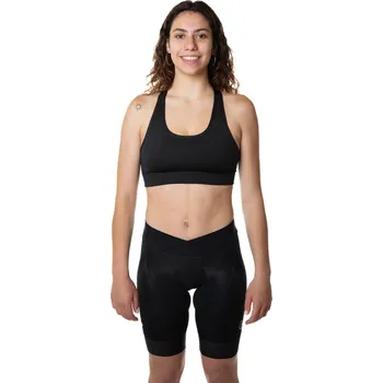 Cyklistické kalhoty C-LAB Dámské cyklistické kraťasy M ČERNÁ