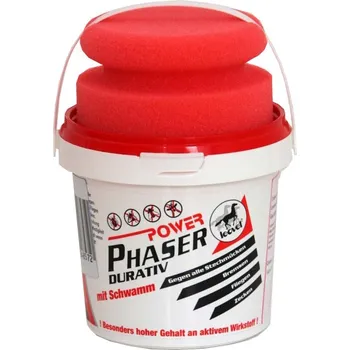 Koňská maska proti hmyzu LEOVET Repelent LEOVET gel Power Phaser DURATIV 500 ml