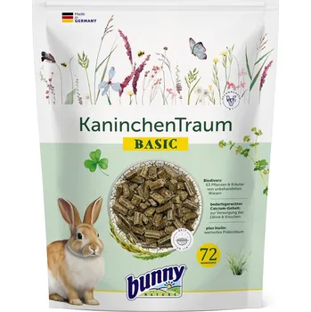 Krmivo pro hlodavce Bunny Nature krmivo pro králíky Basic 600 g