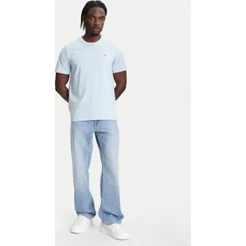 Pánské oblečení Calvin Klein Jeans T-Shirt LV040HM265 Modrá Regular Fit S