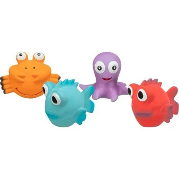 Hračka pro psa Trixie Sea Animals - mořská zvířátka, 9-12 cm, latexová hračka se zvukem, různé druhy
