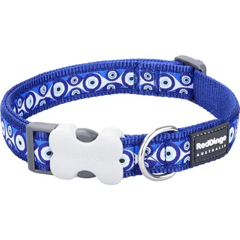 Red Dingo obojek – Evil Eye Navy – 12 mm x 20-32 cm