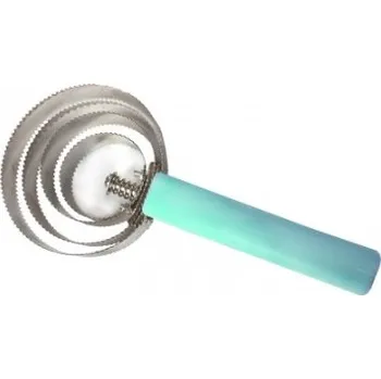 Čištění pro koně HORKA Hřbílko spirálové HORKA, modrá, Barva černá