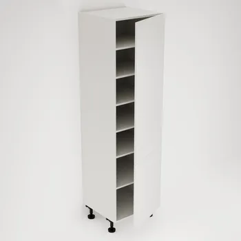 Kuchyňská skříňka Vysoká potravinová skříň s 2 dvířky a policemi