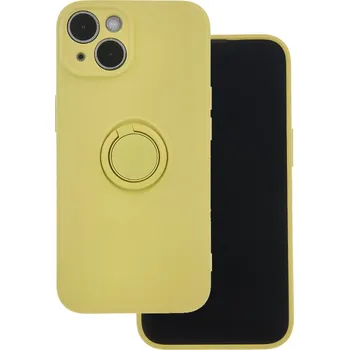 Pouzdro na mobilní telefon TFO Pouzdro Finger Grip pro Xiaomi Redmi Note 13 Pro 5G (globální) žluté