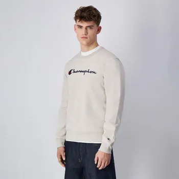 Pánská mikina Mikina Crewneck Grey - Champion Barva: šedá, Velikost: S