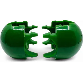 Rozebíratelná plastová svorka - zelená