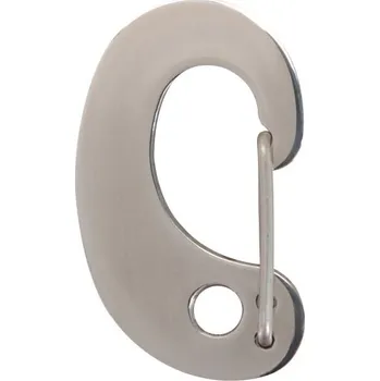 psí známka Red Dingo karabinka na známku – Silver – Small