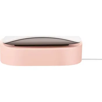 UNIQ Nova Compact stojánek s prostorem na nabíjecí kabel pro Apple Magic Mouse / AirPods - růžový