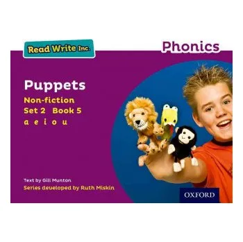 Kniha Read Write Inc. Phonics: Purple Set 2 Non-fiction 5 Puppets – Gill Munton (EN)