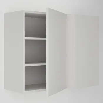 Kuchyňská skříňka Horní rohová skříňka 90 se slepým čílkem a 1 dvířkem (pravé)