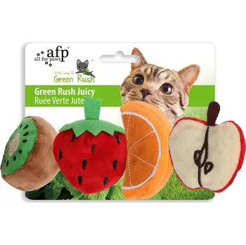 Hračka pro kočku AFP Green Rush Ovoce se šantou