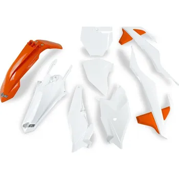 UFO sada plastů KTM SX 85 '18-'24 KOLOR OEM '20 (oranžová/bílá)