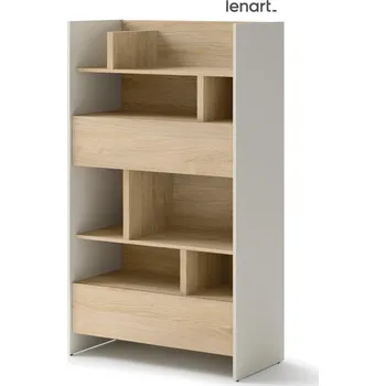 Šatní skříň Casarredo Regál 2S 158 cm REBECCA kašmír/dub nagano