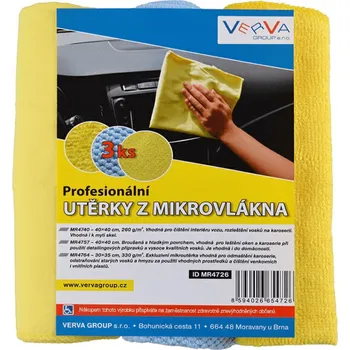 Utěrka Utěrky z mikrovlákna 3 kusy