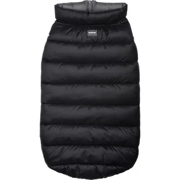 Obleček pro psa Red Dingo bunda Puffer Jacket – Black/Grey velikost bundy 45 cm