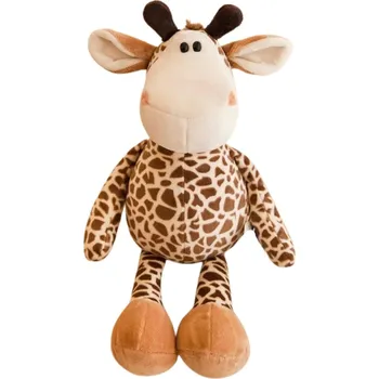 plyšák LEAN Toys Plyšový Maskot Mazlík Žirafa Skvrnitá 25cm