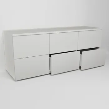 Komoda Skříňka se šesti zásuvkami (v. 50cm)