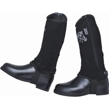 Chapsy Minichaps umělá kůže s koníčkem