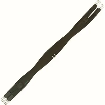 Jezdecké sedlo Podbřišník neoprenový s gumou černý, Velikost 135