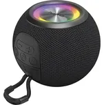 Reproduktor Hama Ball, bluetooth LED podsvícení, černý