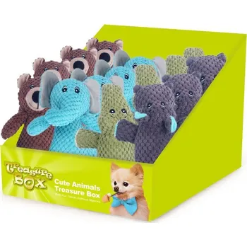 Hračka pro psa Box s roztomilými zvířátky AFP Treasure Box