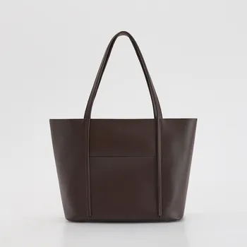 Kabelka Reserved - Velká taška - tmavě hnědá - 601FC-89X - 601FC-89X-ONE