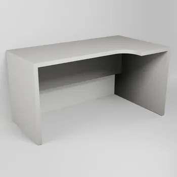 Psací stůl Kancelářský stůl rohový pravý h. 80 cm, š. 140 cm