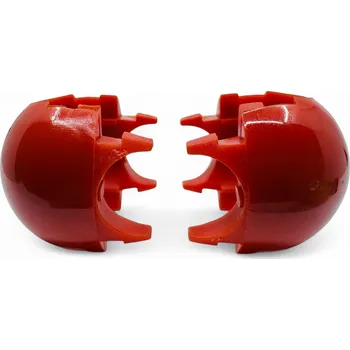 Rozebíratelná plastová svorka - červená