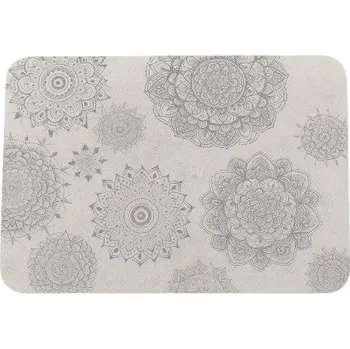 Protiskluzová podložka Savá protiskluzová podložka 40 x 50 cm - Bílá