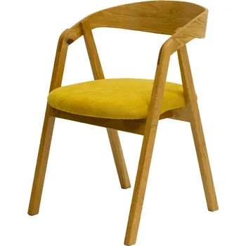 Jídelní židle Jídelní židle Z217 ADRIANA XL, čalouněný sedák, dubový masiv, stohovatelná