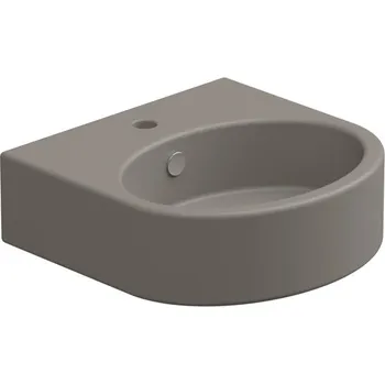 Umyvadlo Like 45BW keramické, cashmere matná, 45x44 cm, LKLAVBW45030