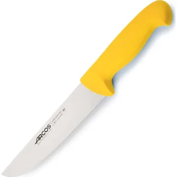 Kuchyňský nůž Kuchyňský Nůž Arcos Carnicero Color Amarillo Serie 2900 210 mm