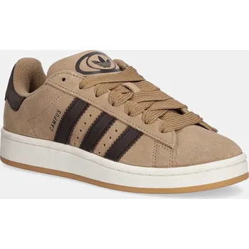 Dámské tenisky Semišové tenisky adidas Originals Campus 00S W, 39 1/3, zelená, 19X