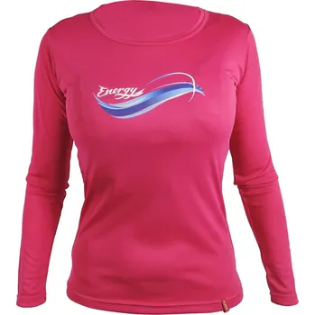 cyklistický dres Dres HAVEN Energy long pink, velikost S (Barva růžová)