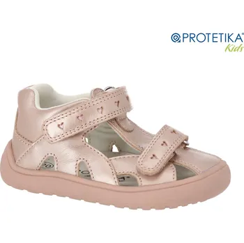 Dívčí sandály Protetika - barefoot polootevřené boty HANA pink Veľkosť: 19
