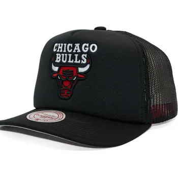Kšiltovka Kšiltovka Mitchell & Ness - Hidden Trucker - Chicago Bulls - Black