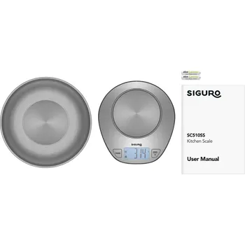 Kuchyňská váha Siguro SC-K510SU Digital s nerezovou mísou