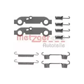 Brzdová čelist METZGER Sada příslušenství parkovacích brzdových čelistí MTG 105-0537