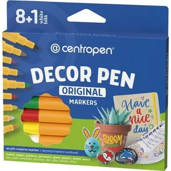 Centropen fixy Decor Pen 2738 sada 8+1ks