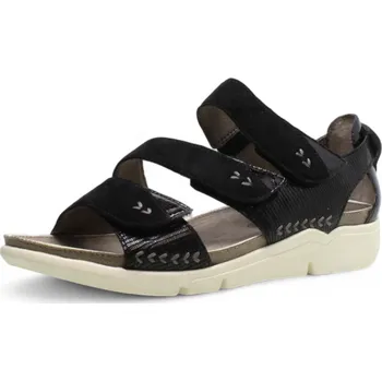 Dámské sandále DÁMSKÉ SANDÁLY JANA 8-8-28600-20 004 ČERNÁ Barva: Černá, Velikost: 40