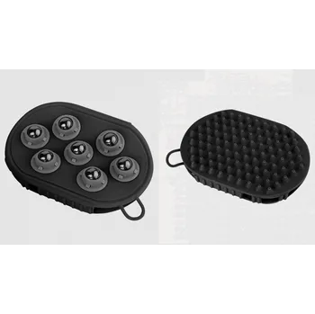 Čištění pro koně WALDHAUSEN Masážní a čistící kartáč černý