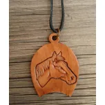 BANG Přívěšek kožený HLAVA KONĚ