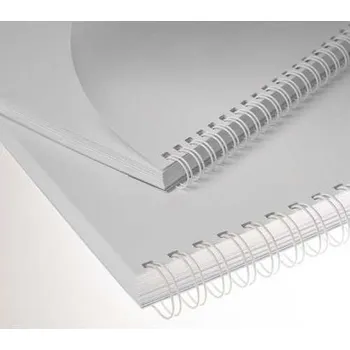 Kovové hřbety RENZ (3/1") 11 mm - 100 ks, bílá