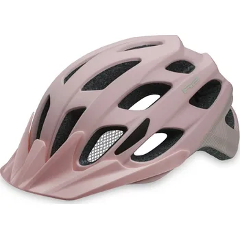 Cyklistická přilba Přilba R2 CLIFF ATH22P, barva matná pudrová růžová, vel. M (pro obvod hlavy 55 - 58 cm)